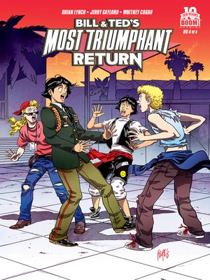 cover image of Bill & Ted's Most Triumphant Return (2015), Issue 4